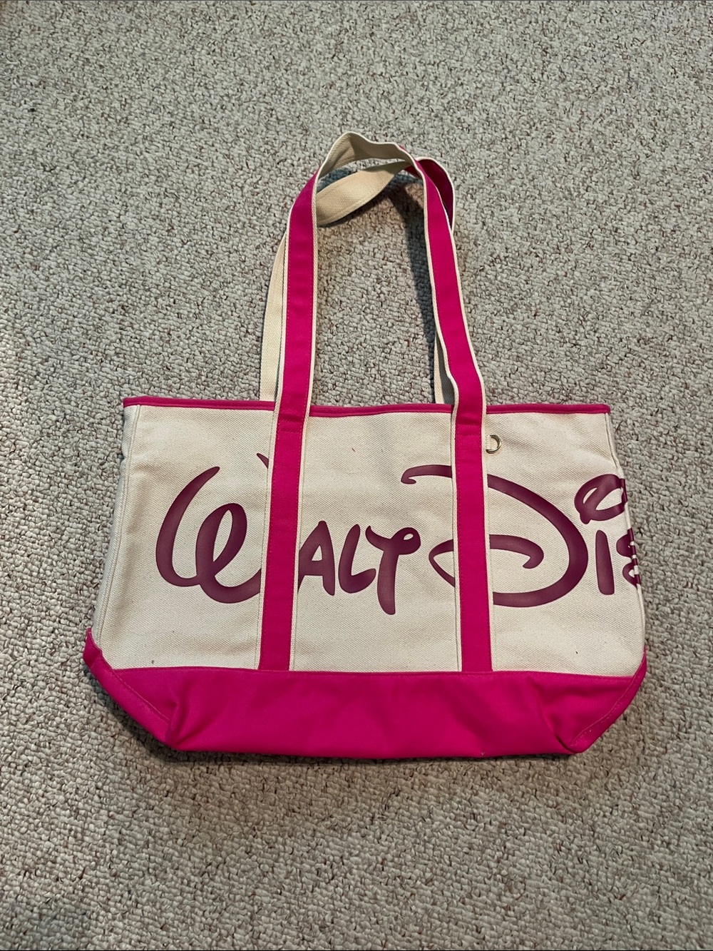 Disney Canvas Tote Bag